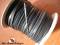 Flechtriemen / Lederband 3mm schwarz / 5m