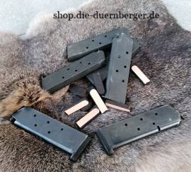 6 St. Leder-Auflagen fr Magazinbden 6mm - Bild vergrern 